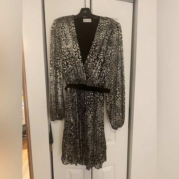 Rebecca Valance belted metallic dress - Picture 2 of 12